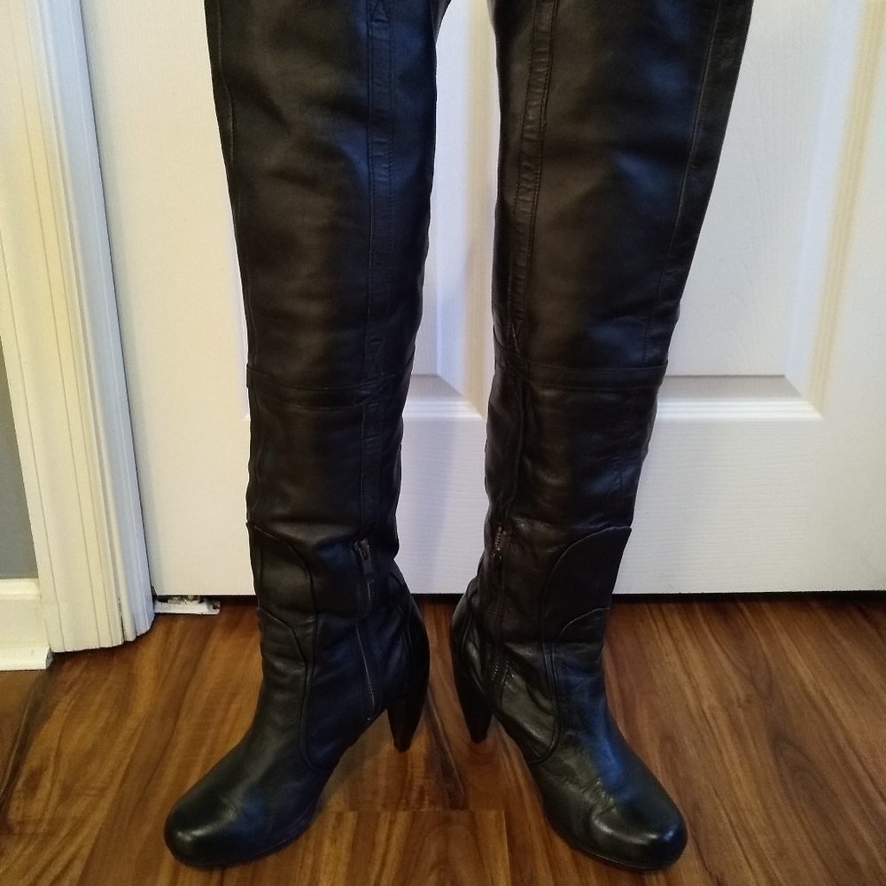 COPY - Thigh High Black Women's Boot